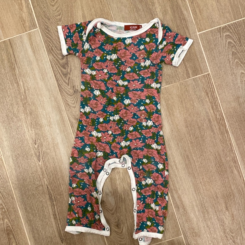 Milkbarn Short Sleeve Onesie